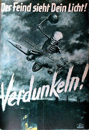 Nazi propaganda poster WW2