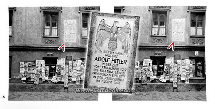 1st ADOLF HITLER APARTMENT MUNICH