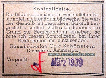 1939 Nazi 3D photo album wrappers