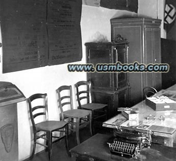 first Nazi Party office, Nazi typewriter