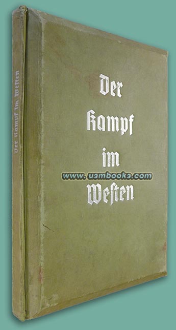 1940 Nazi 3D stereoscopic photo book Kampf im Westen