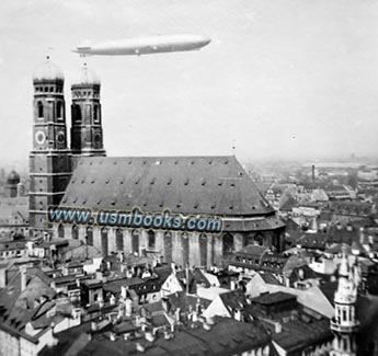 Zeppeling over nazi Munich
