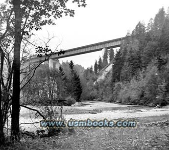Mangfalbruecke, reichsautobahn Muenchen-Salzburg