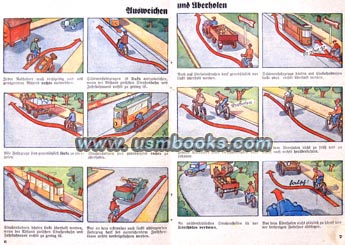 Radfahrer im Verkehr, nazi traffic guide