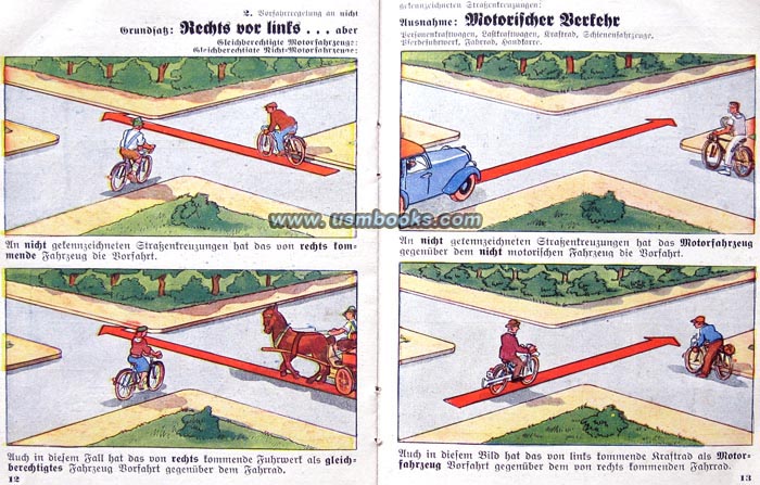 rules of the road in Nazi Germany