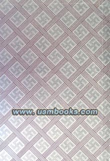 silver swastika end papers