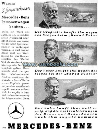 Third Reich Mercedes-Benz advertising