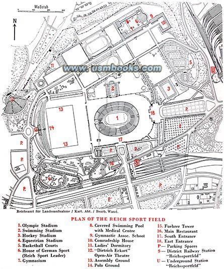 1936 Olympic facilities in Berlin