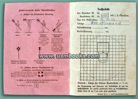 3. Reich Schiessbuch