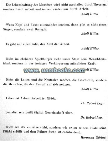 Nazi quotes