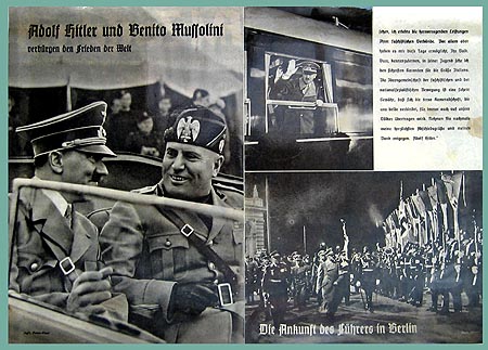 Hitler and Mussolini