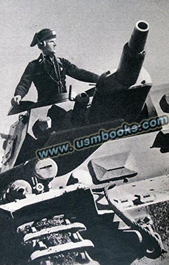 Nazi tank commander, Panzer tunic