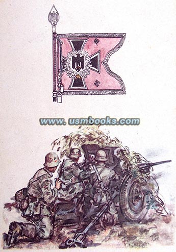 Standarte of Nazi Panzer troops