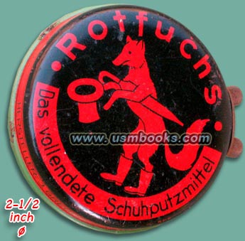 Rotfuchs Nazi shoe polish