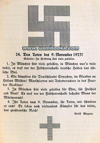 Den Toten des 9. November 1923