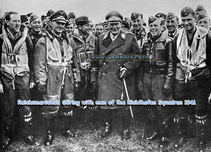 Hermann Göring with the Richthofen Squadron