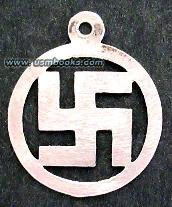 nazi swastika charm