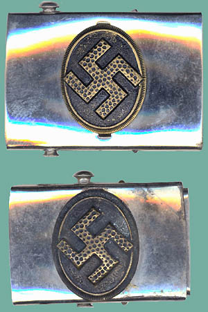 Swastika Belt Buckles