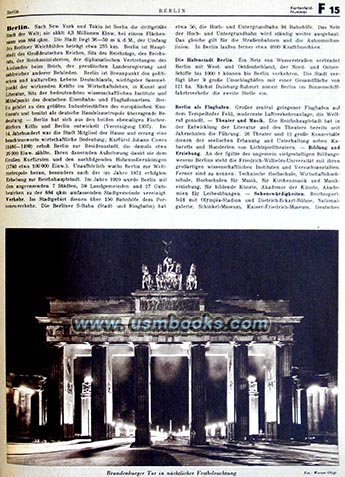 Reichshauptstadt Berlin