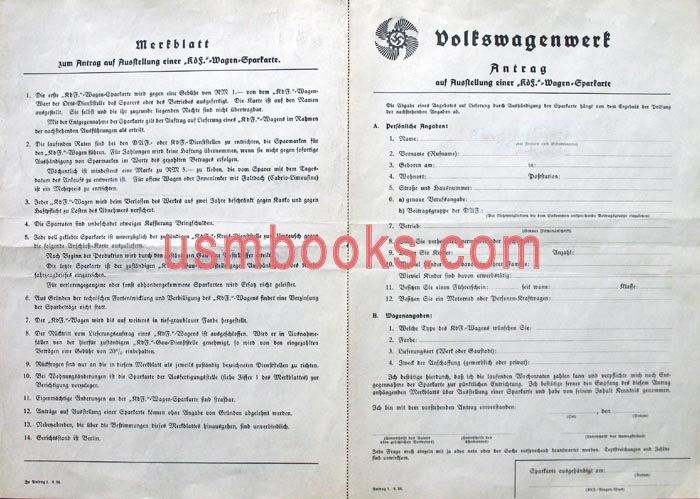 KdF Sparkarte application
