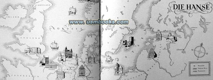 Fold-Out Hanseatic cities