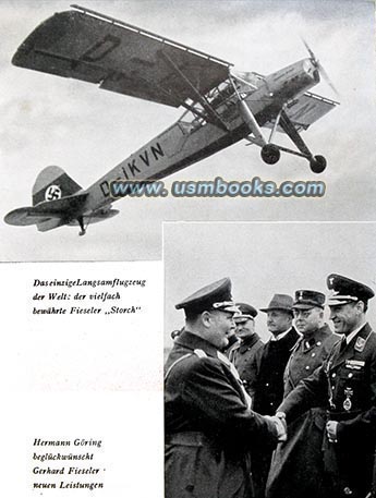 ReichsluftfahrtministerHermann Gring, Gerhard Fieseler, Fieseler Storch