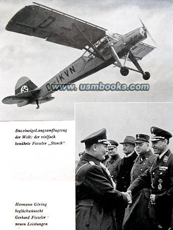 Reichsluftfahrtminister Hermann Göring, Gerhard Fieseler, Fieseler Storch