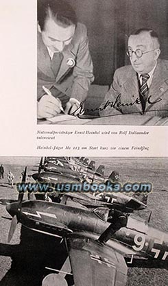 Ernst Heinkel; Rolf Italiaander; Heinkel Jger He 113