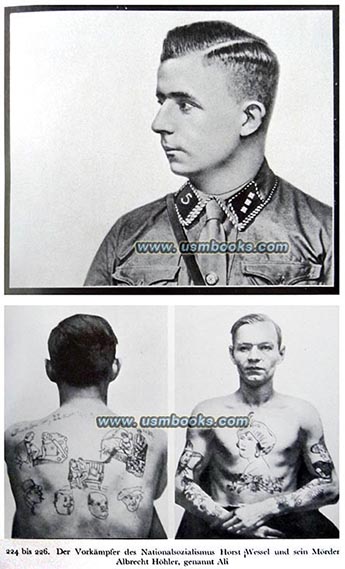 Horst Wessel and his killer Albrecht Hohler