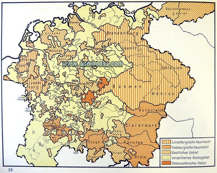 German Reich falls apart