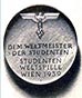 1939 Studenten Weltspiele Wien championship medal
