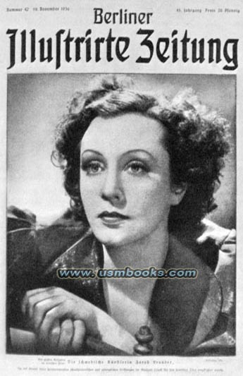 Berliner Illustrirte Zeitung with Zarah Leander cover