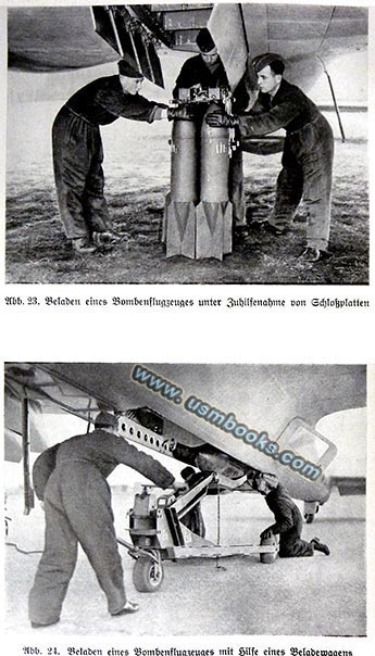 Luftwaffe airplane bombs
