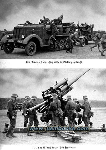 heavy artillery, Flakartillerie